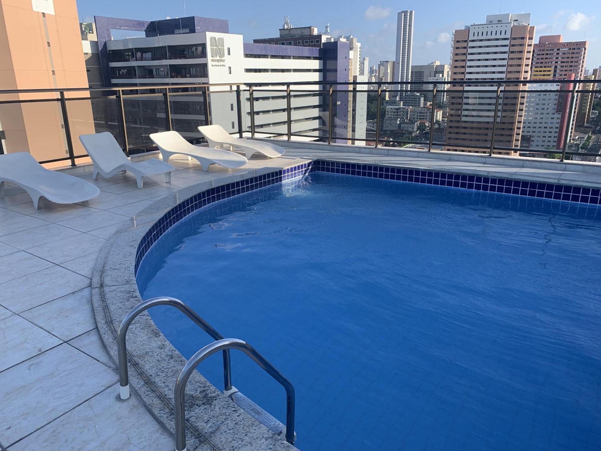 Flat Praia De Iracema Vista Mar Форталеза Экстерьер фото