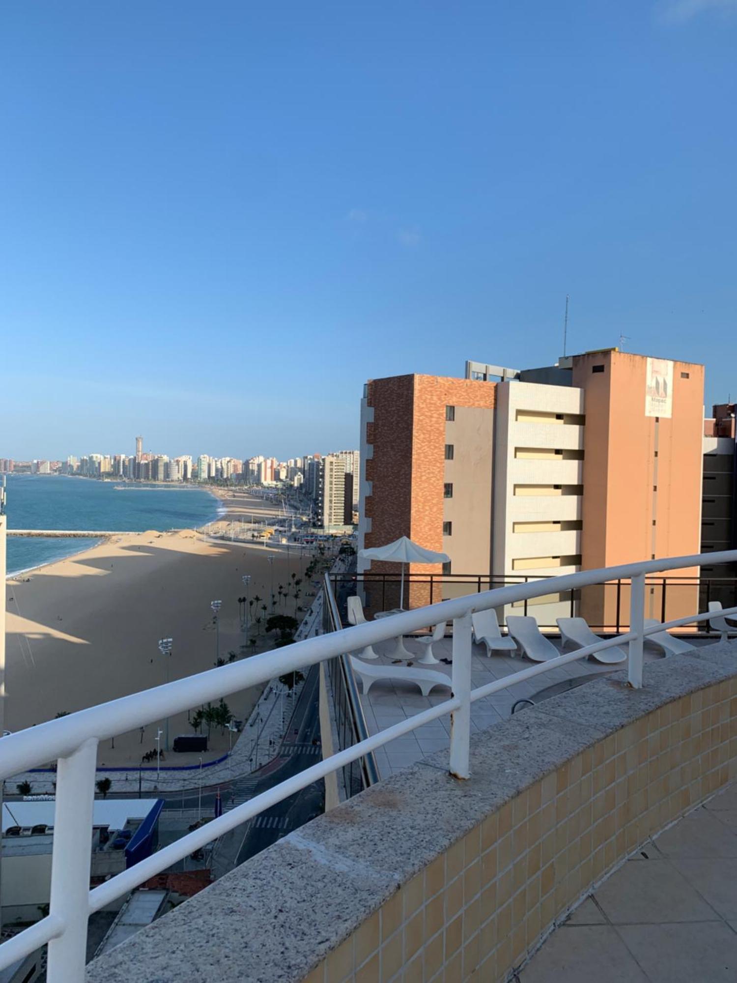 Flat Praia De Iracema Vista Mar Форталеза Экстерьер фото