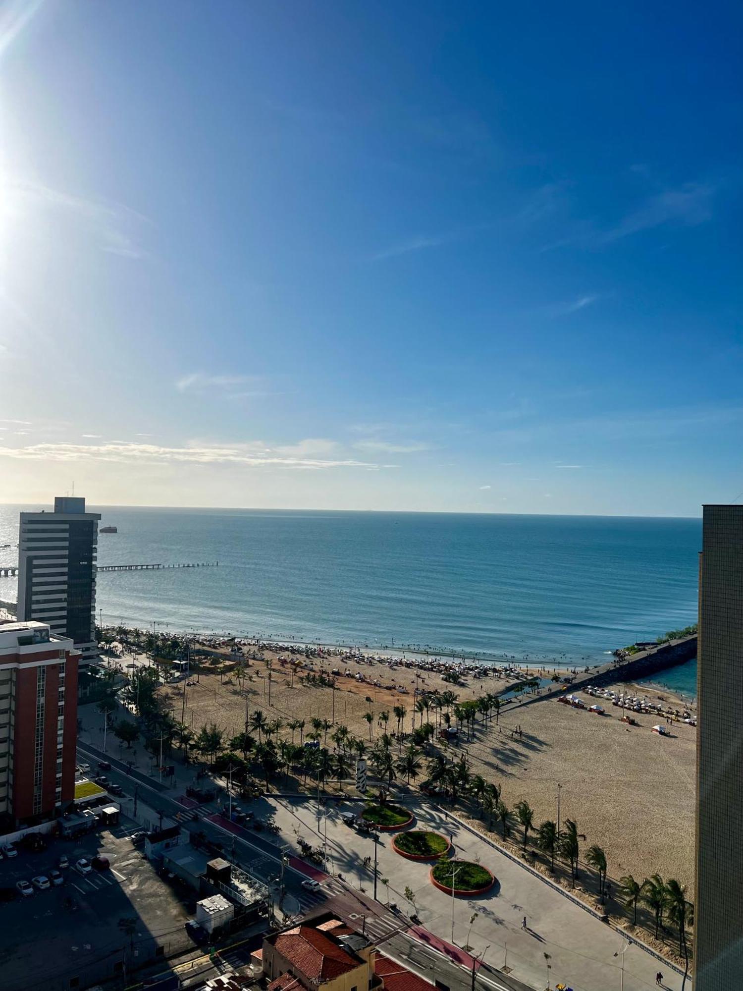 Flat Praia De Iracema Vista Mar Форталеза Экстерьер фото