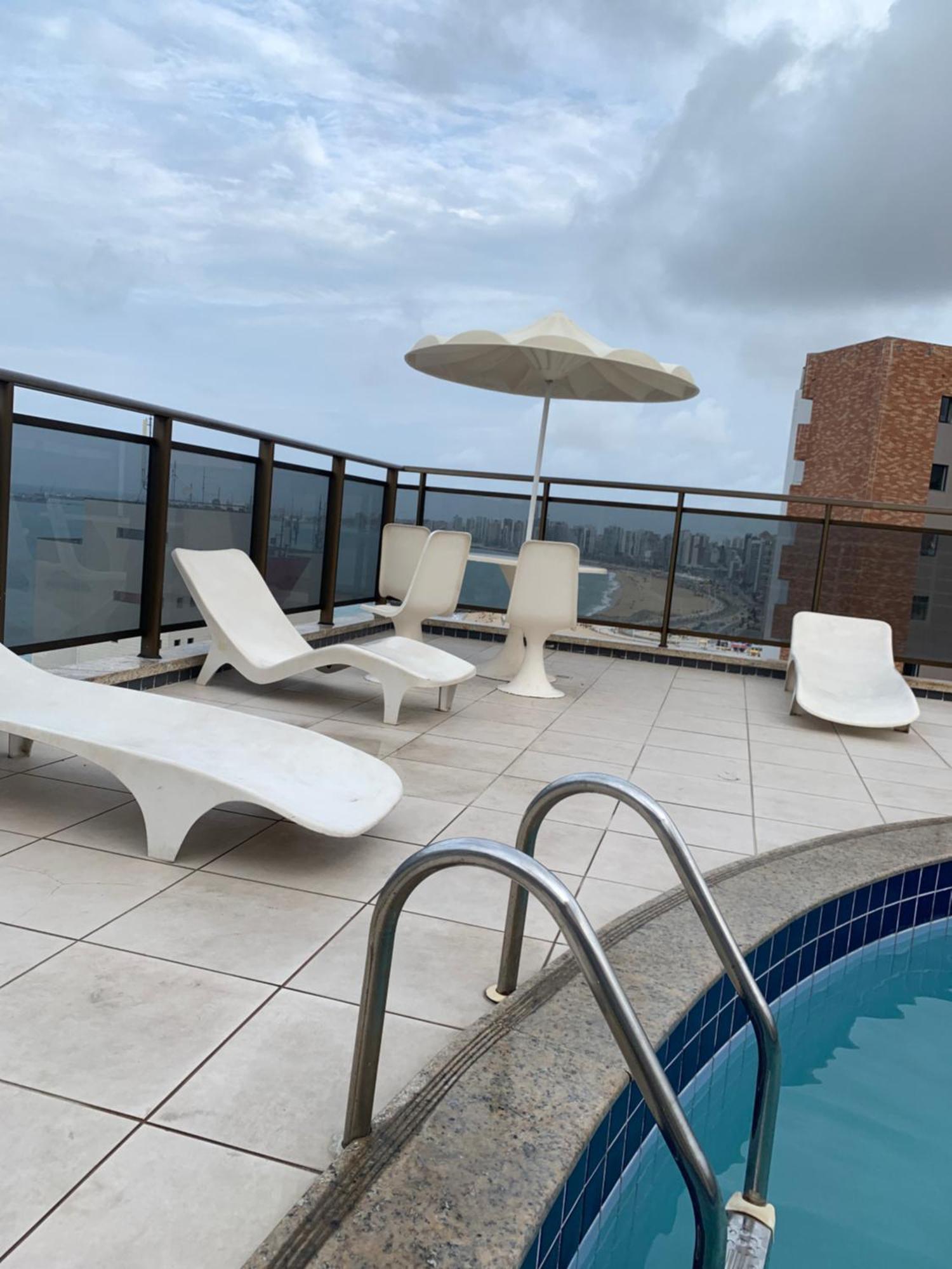 Flat Praia De Iracema Vista Mar Форталеза Экстерьер фото